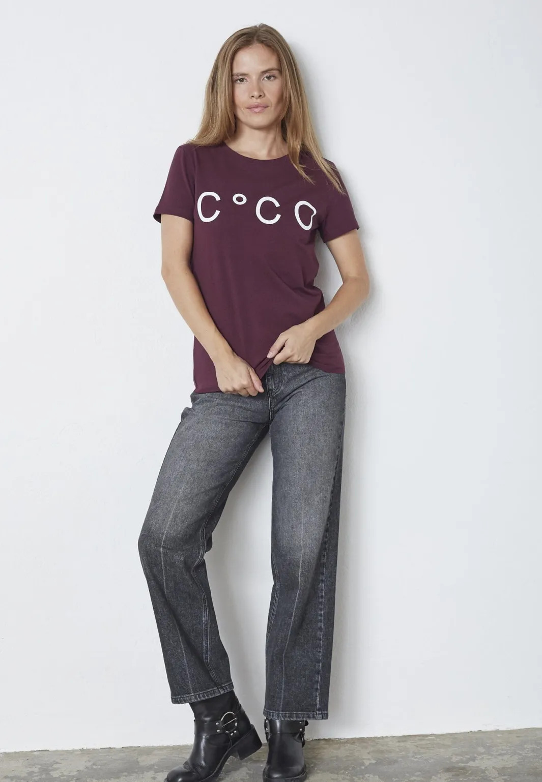 Co´Couture T-Shirts & Toppe<Signaturecc New Tee 33200