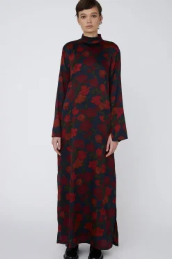Stella Nova Kjoler<Silk Dress Longsf53-4205