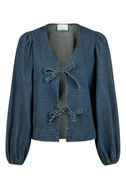 Neo Noir Bluser & Skjorter|Ammevenligt Tøj<Silvi Overdyed Dot Blouse