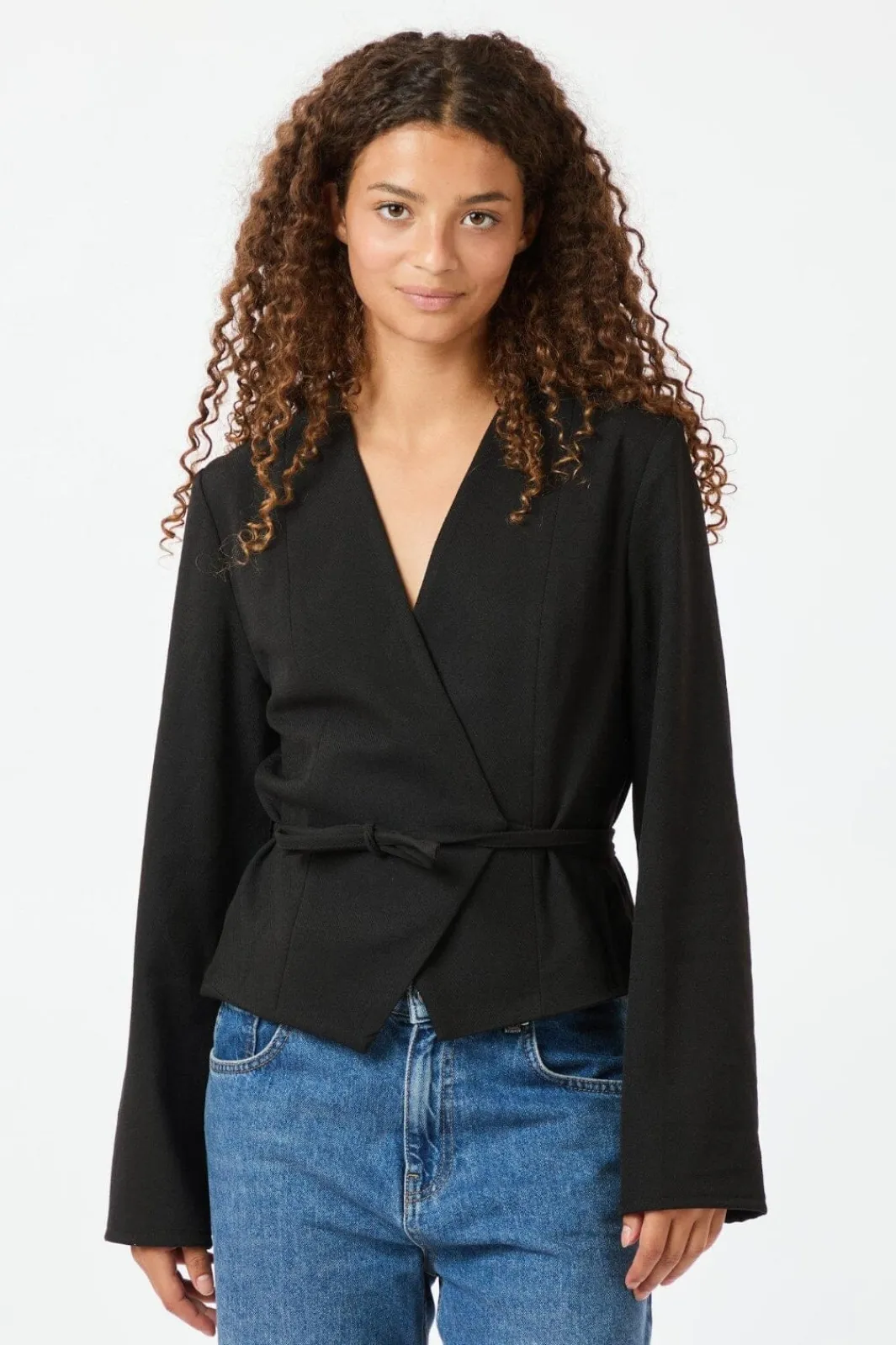Sale Simmi Wrap Blouse 164152 Bluser & Skjorter|Ammevenligt Tøj