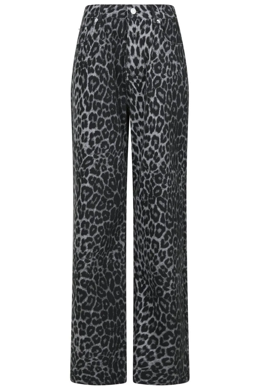 Discount Simona Leopard Pants Bukser, Jeans & Leggings