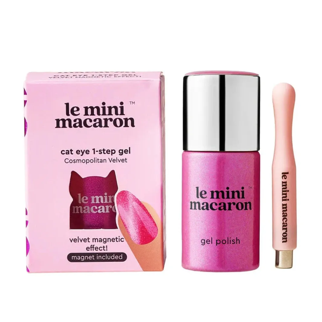 Le Mini Macaron Neglelak<Single Gel Polish, Cat Eye Magnet Gel Polish Incl. Magnet Nyhed! CEG002