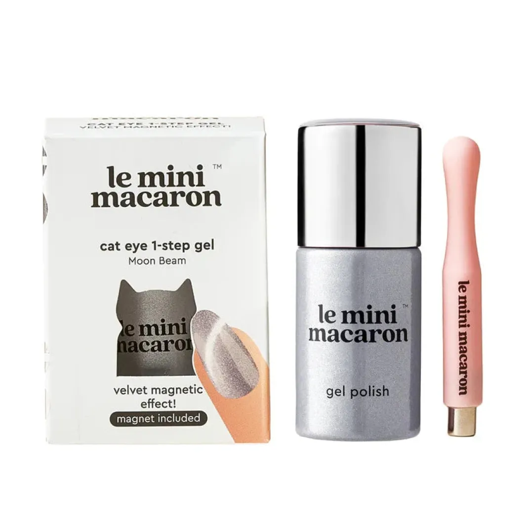 Le Mini Macaron Neglelak<Single Gel Polish, Cat Eye Magnet Gel Polish Incl. Magnet Nyhed! CEG001