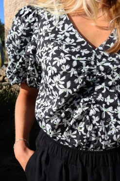 Liberte Bluser & Skjorter<Siona-V-Neck-Blouse 22186