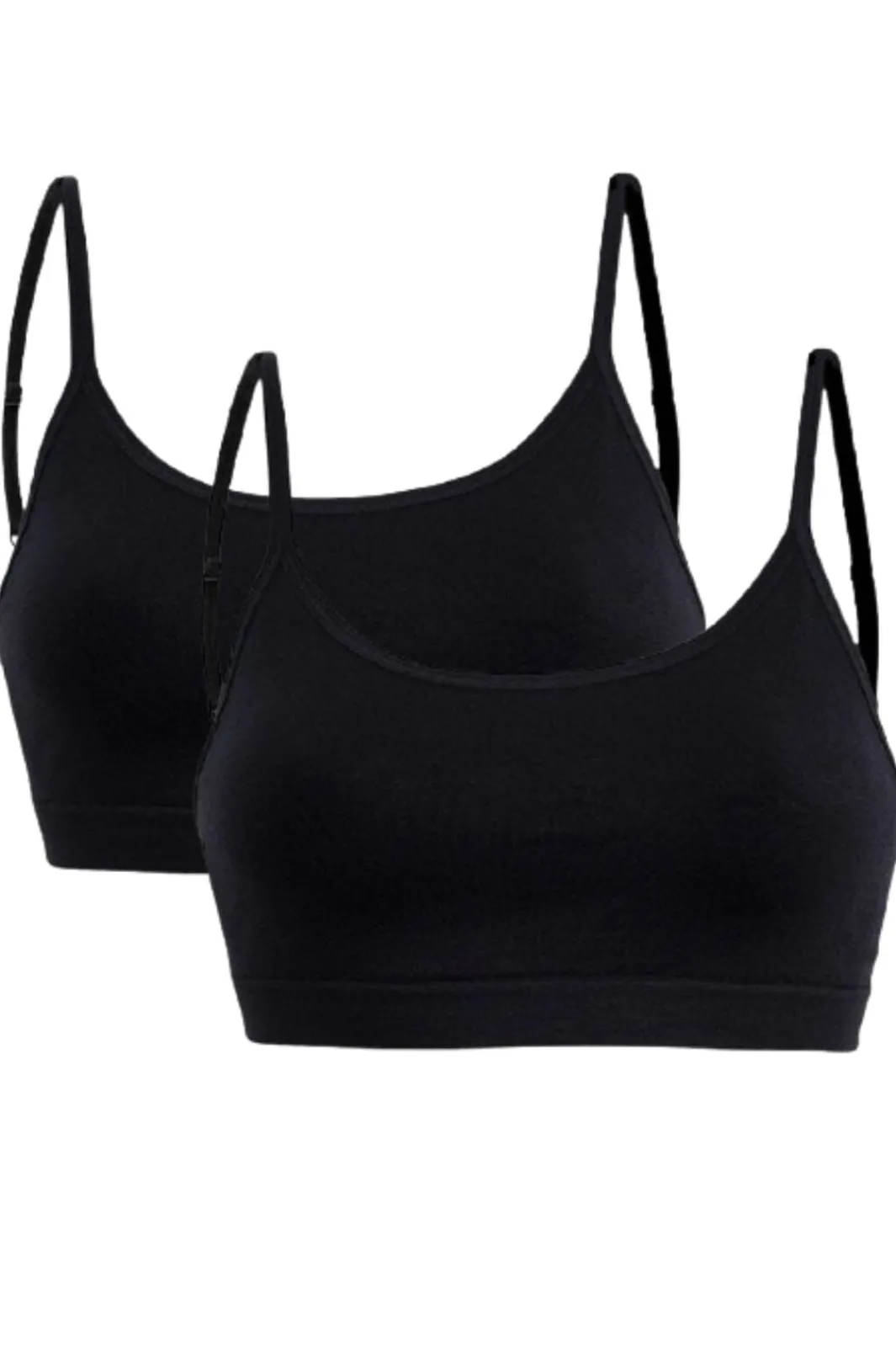 Soft basic Nattøj & Lingeri<Soffi Bra top narrow strap 2 pak