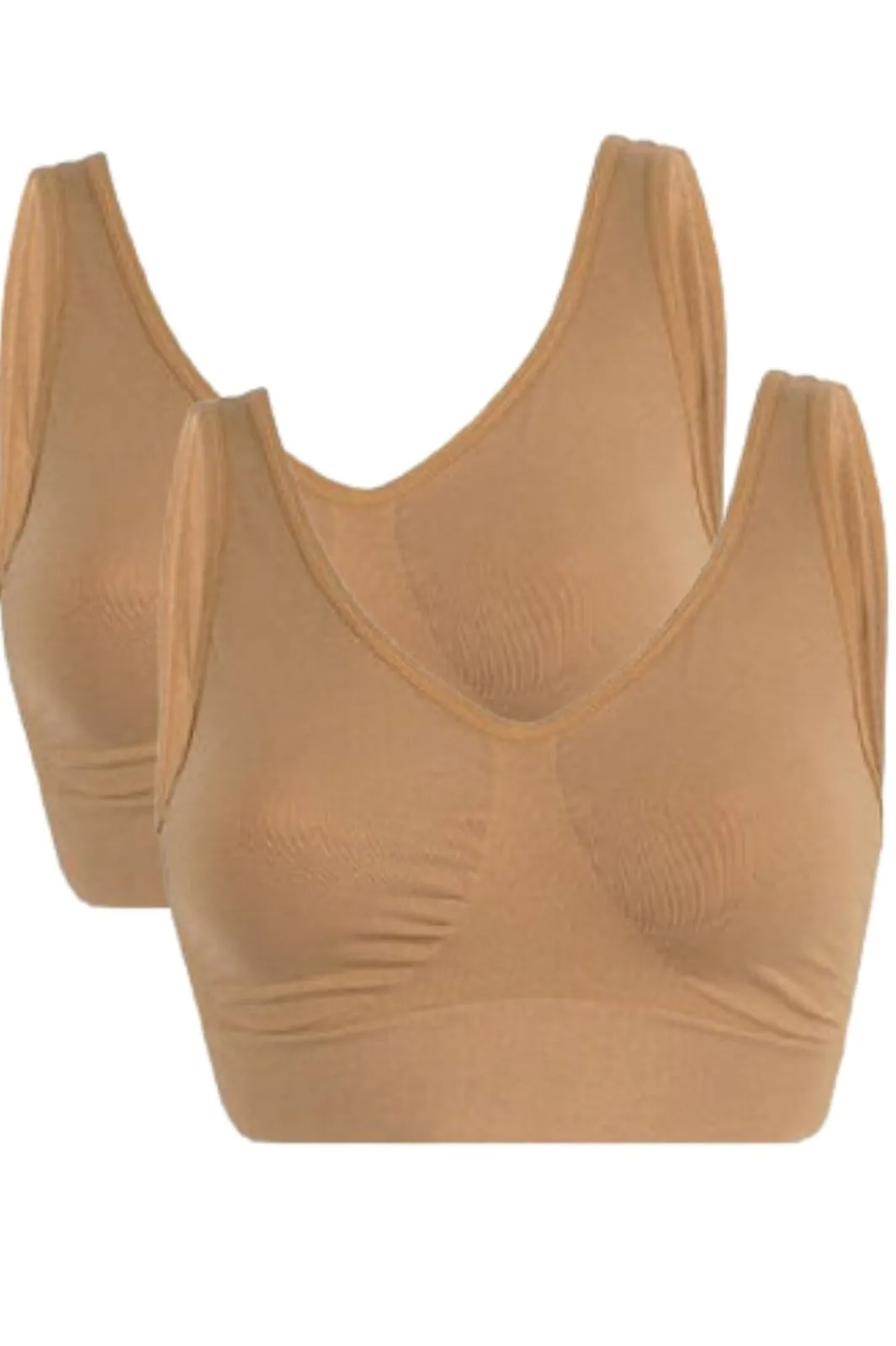 Soft basic Nattøj & Lingeri<Soffi Bra top wide strap 2 pak
