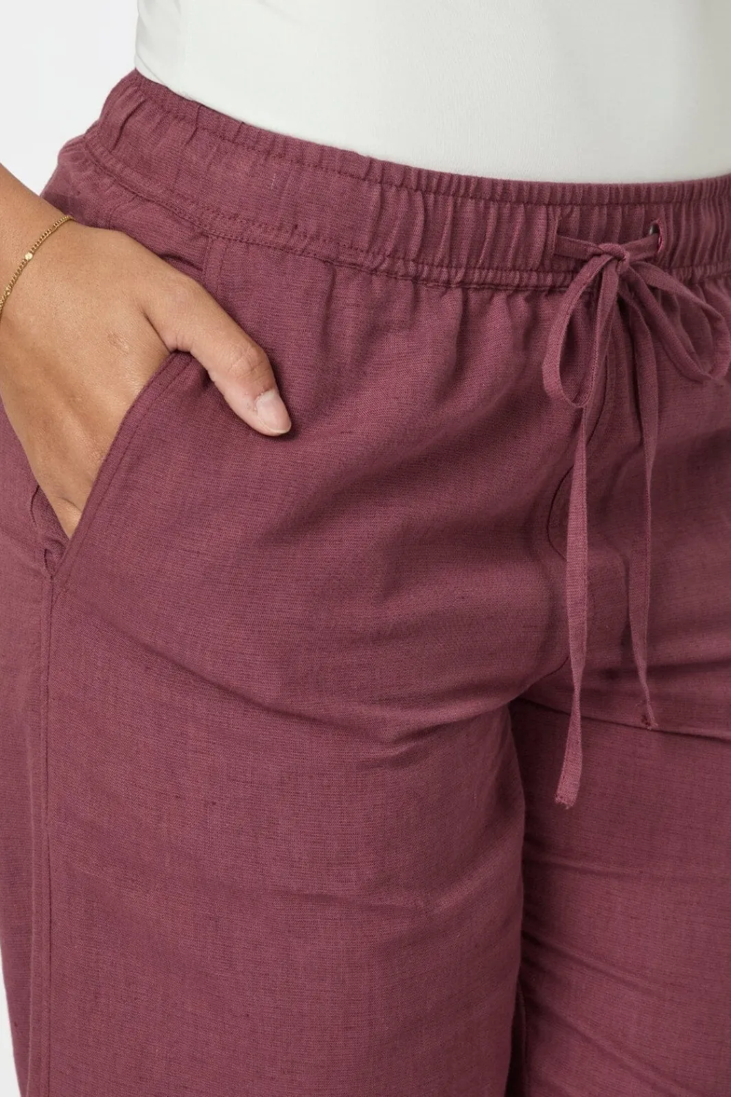 Best Sonar Linen Pants 158949 Bukser, Jeans & Leggings
