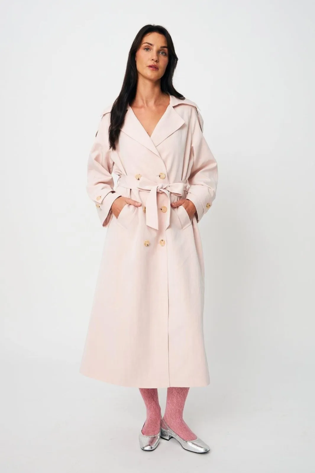 Hot Sprii Trench Coat C646 Overtøj & Jakker