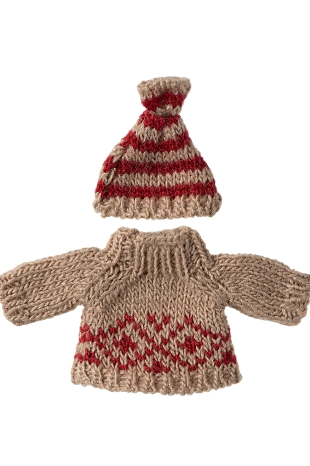 Online Strikket Sweater Og Hue, Mus, Mor Børn Bad, Leg & Interiør