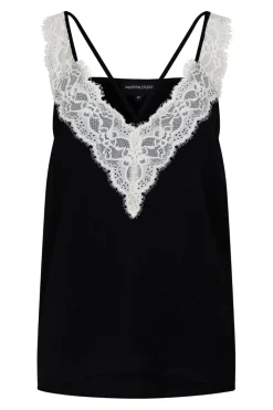 Valentin Studio T-Shirts & Toppe<String Contrast Top