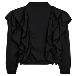Co´Couture Bluser & Skjorter<Suedacc Frilly Blouse 35630