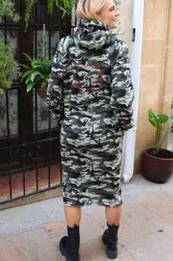 Liberte Kjoler<Sue-Long-Hoodie-Dress 22142