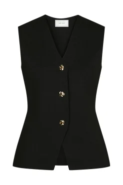 Neo Noir Veste<Sway Smooth Knit Waistcoat 164704