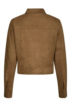 Neo Noir Sæt 🛍️|Overtøj & Jakker<Tamari Faux Suede Jacket 164712