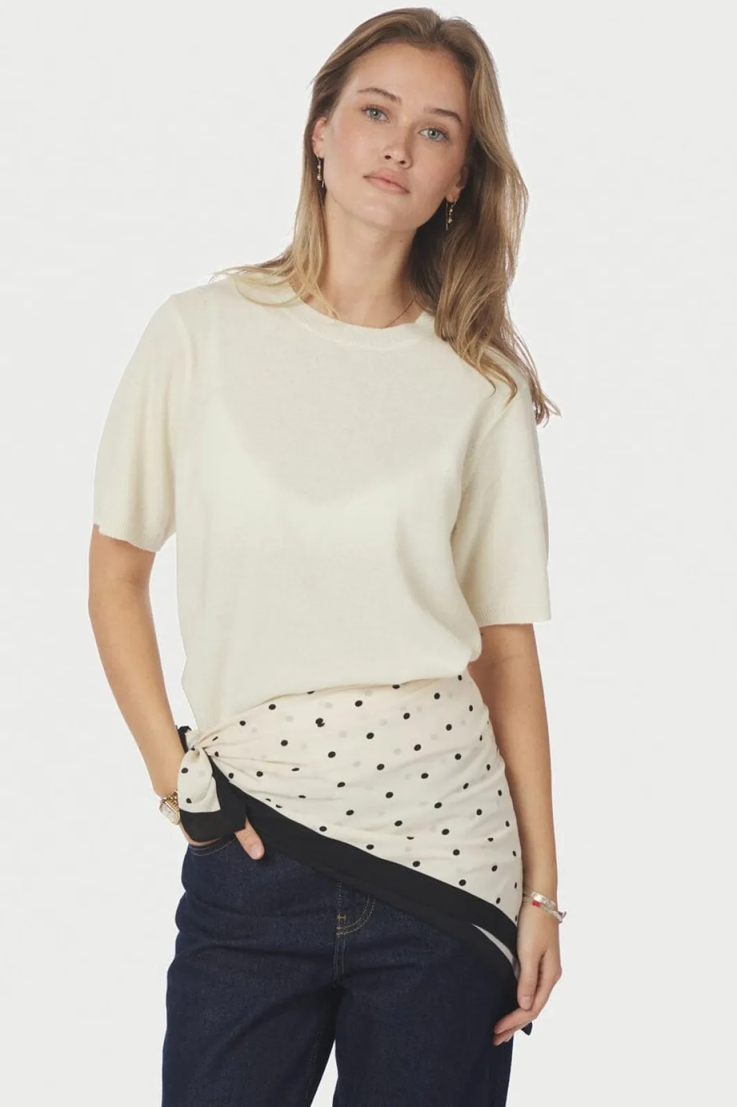 Online Tamma Big Dot Scarf 167851 Tørklæder