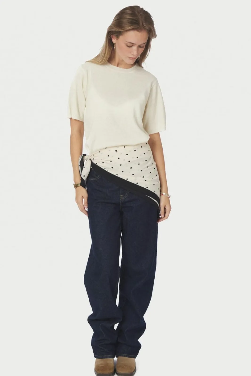 Online Tamma Big Dot Scarf 167851 Tørklæder