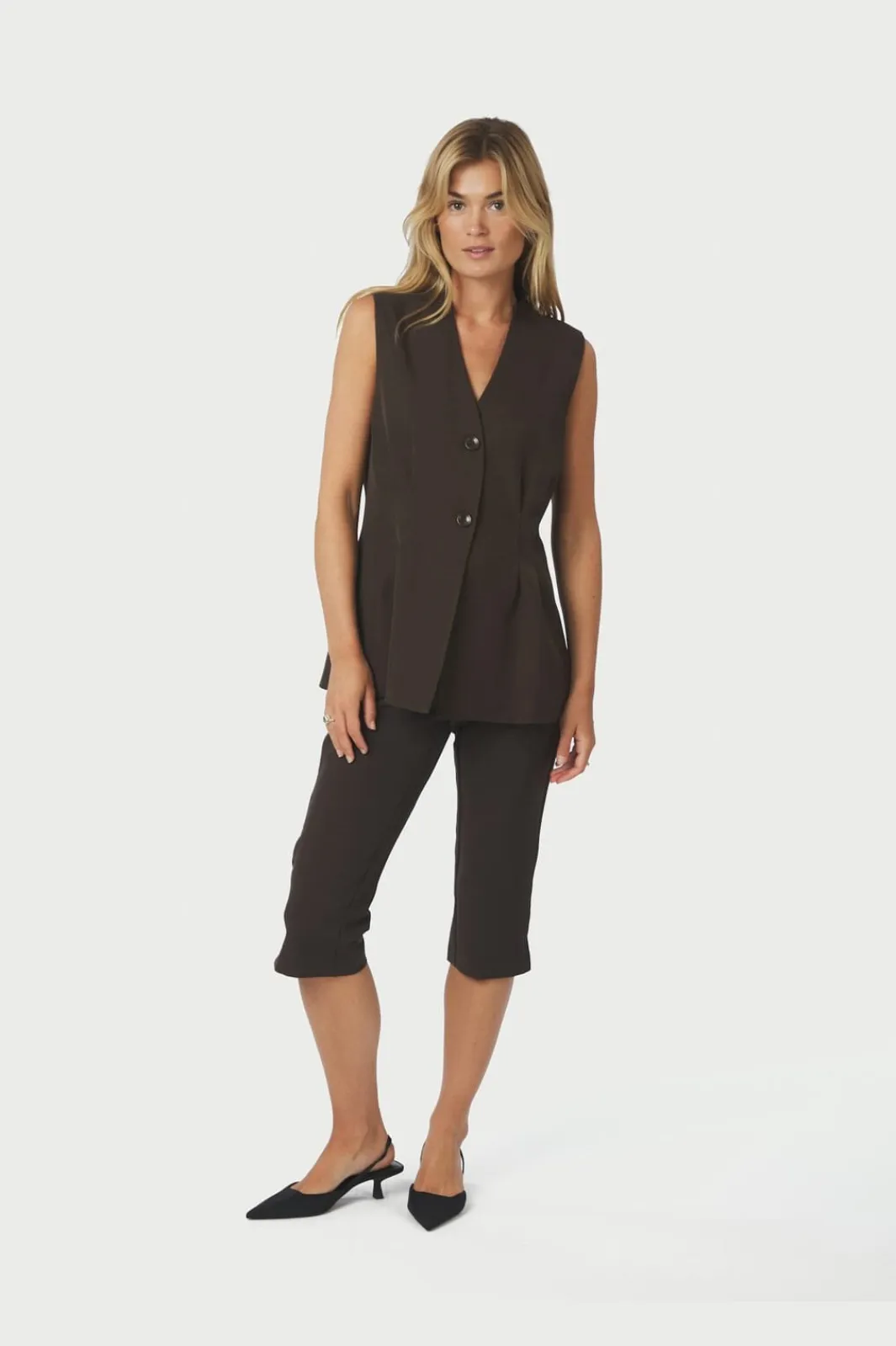 Neo Noir Bukser, Jeans & Leggings<Tasia Suit Capri Pants 163723
