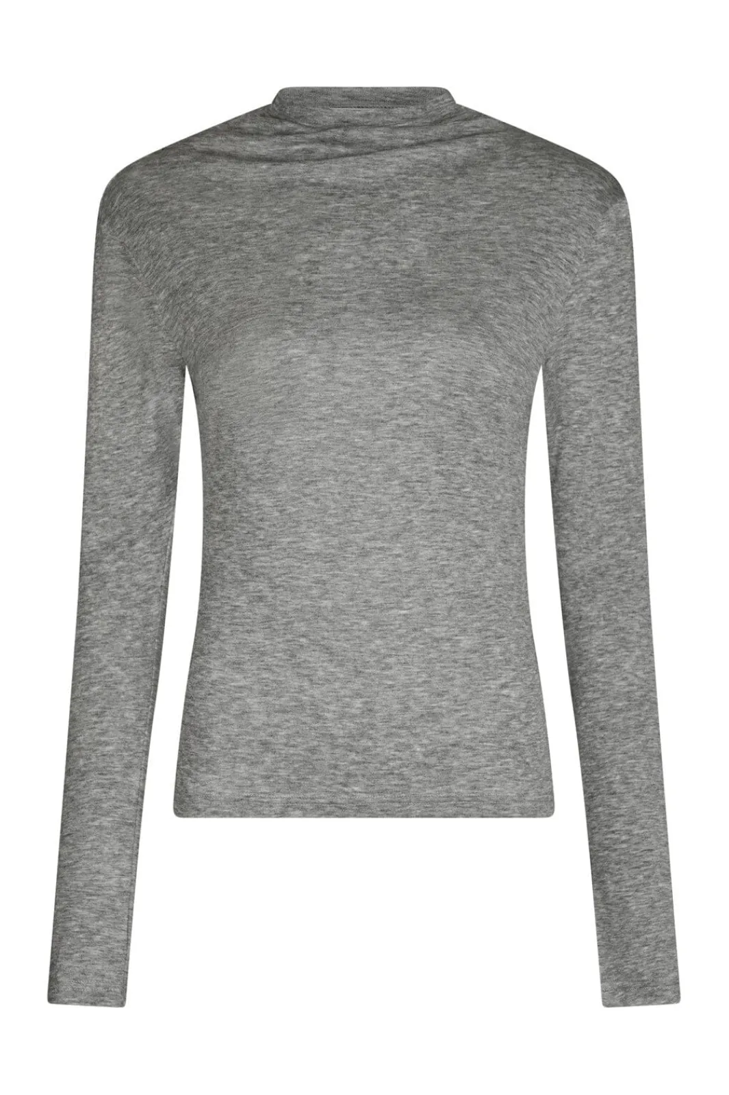 Neo Noir Bluser & Skjorter<Teddu Fine Rib Blouse 167164