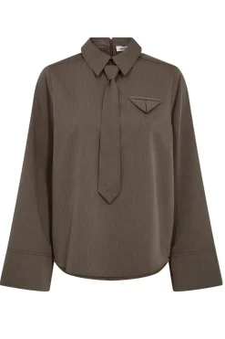 Co´Couture Bluser & Skjorter<Tengacc Tie Blouse 45044