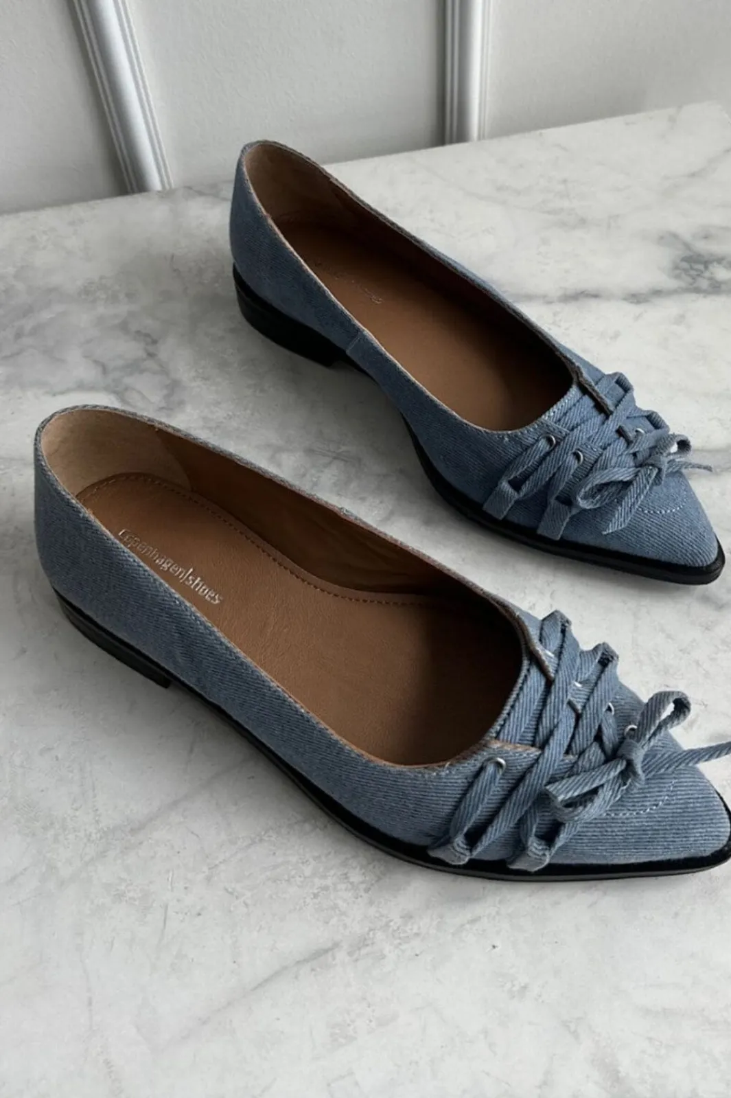 Best The Number-Denim CS8383 Copenhagen Shoes|Ballerinaer