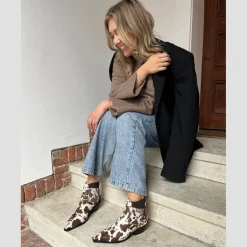 Sale The Walking Boot Print CS8795 Copenhagen Shoes|Støvler