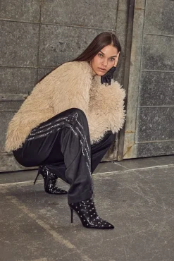 Hot Tibet Fur Jacket HL10275 Overtøj & Jakker