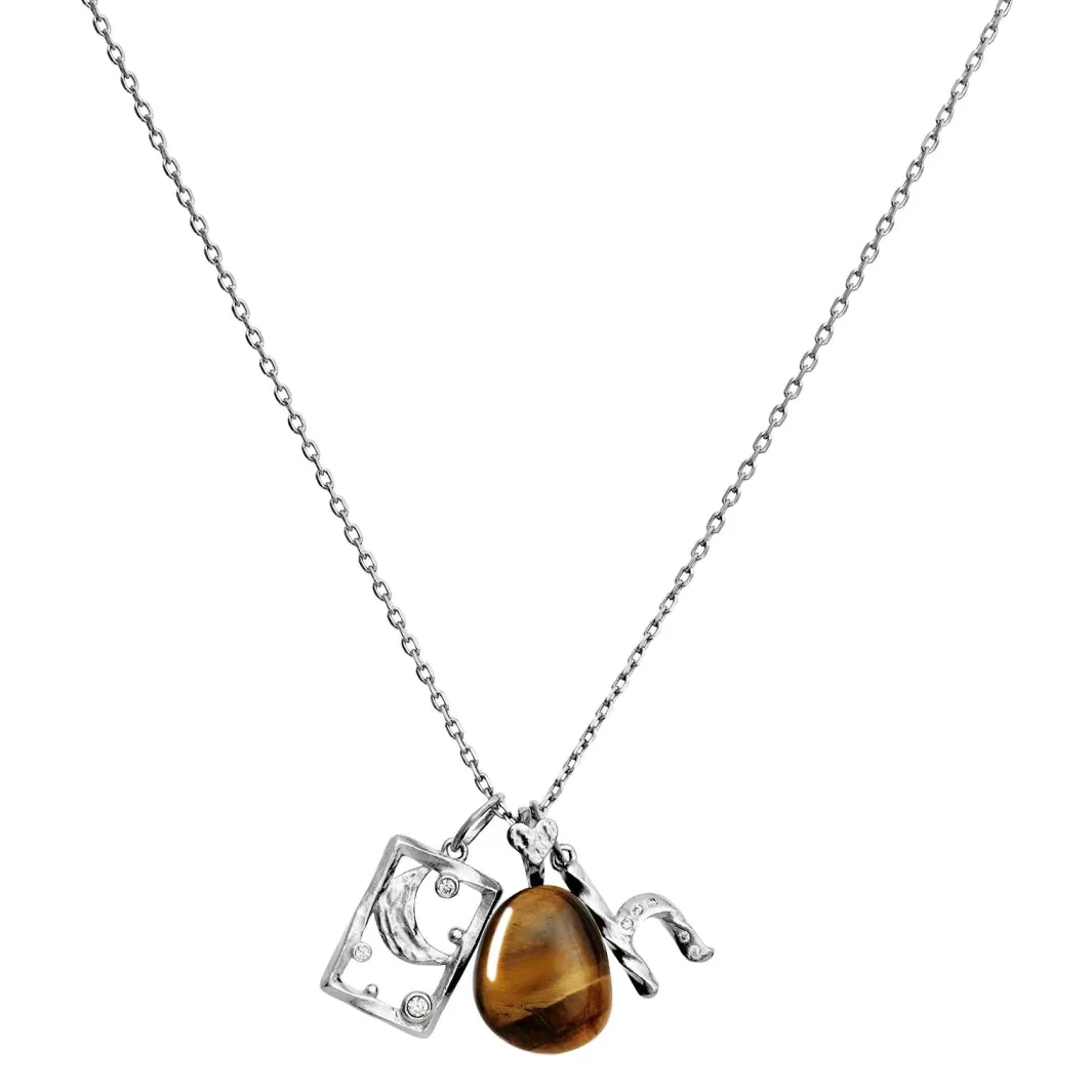 Discount Tiger Eye Earth Pendant Halskæder