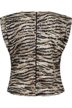 Co´Couture T-Shirts & Toppe<Tigercc Sequin Top 33132