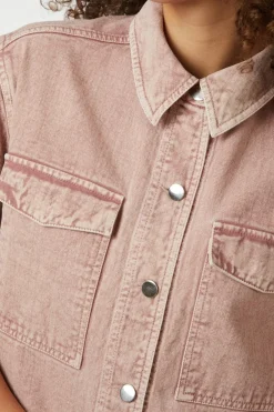New Tiki Solid Shirt 166370 Bluser & Skjorter|Ammevenligt Tøj