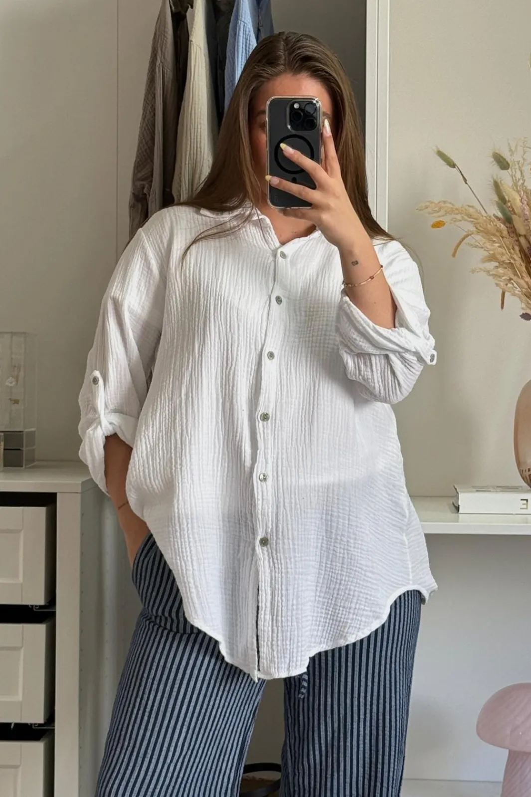 Online Tilde Shirt Bluser & Skjorter|Ammevenligt Tøj