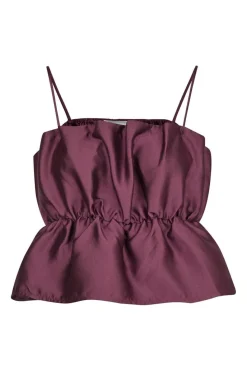 Neo Noir T-Shirts & Toppe<Tipton Dull Satin Top