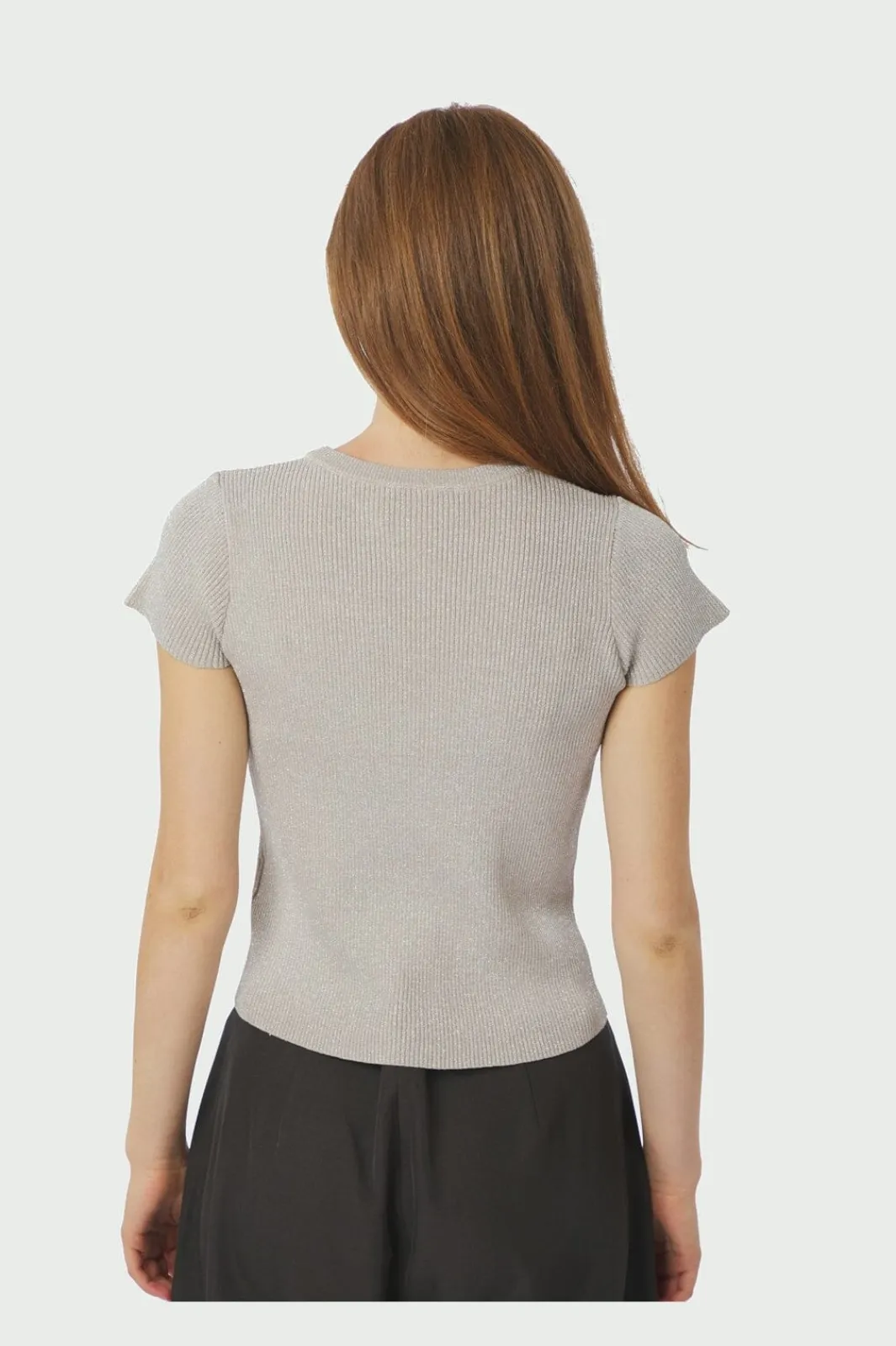 Clearance Tirra Glitter Top 166817 Strik|Bluser & Skjorter