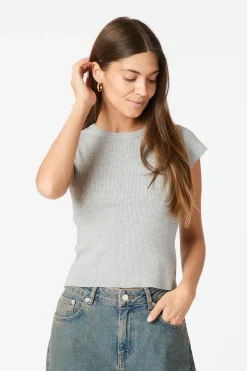 Hot Tirra Knit Tee 163378 T-Shirts & Toppe