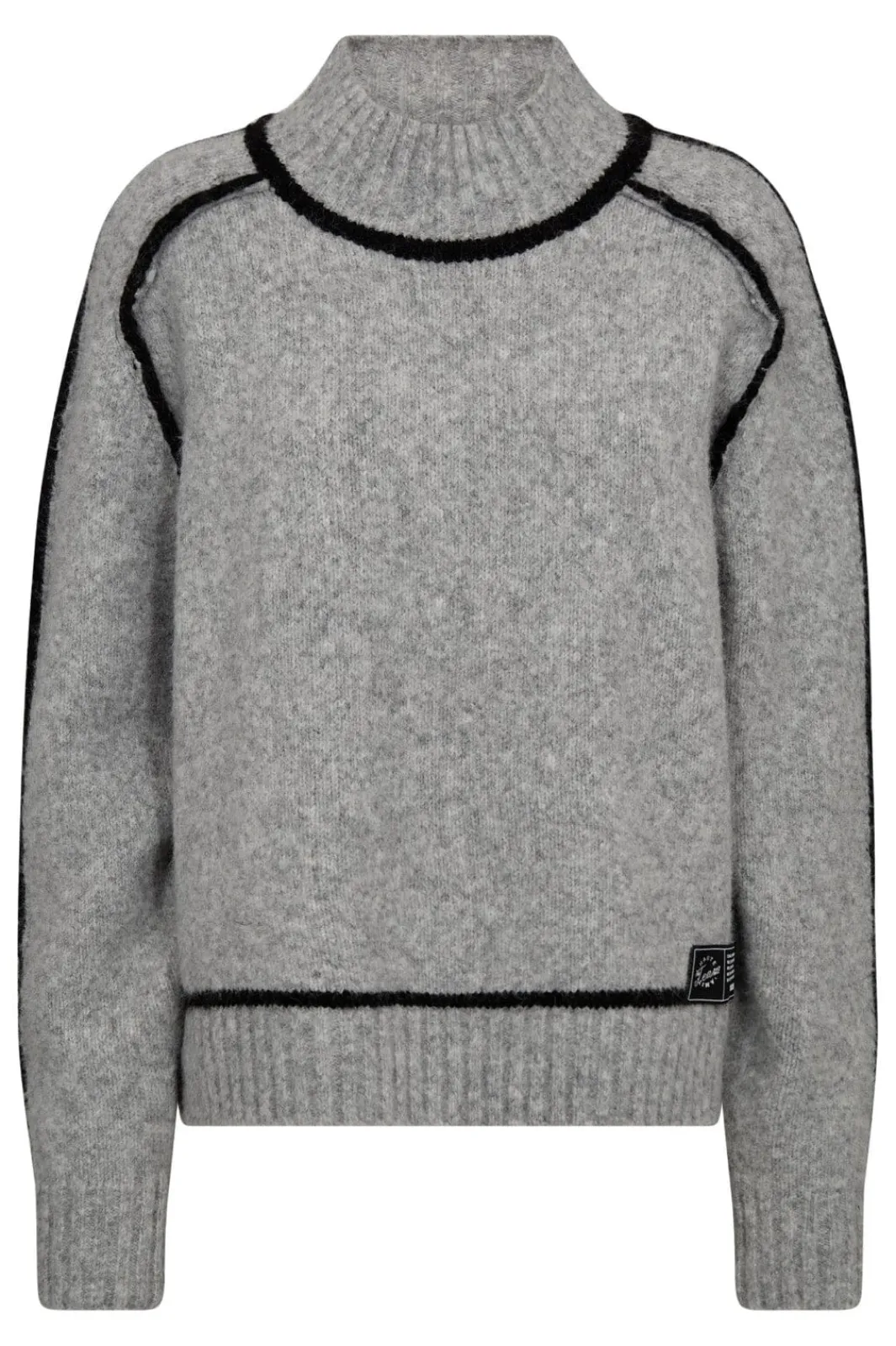 Best Toby Hem Line Knit HL10316 Strik|Bluser & Skjorter