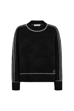 Outlet Toby Line O-Neck HL10488 Strik|Bluser & Skjorter