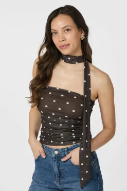 Sale Torinti Mesh Dot Top 165892 T-Shirts & Toppe