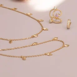Stine A Halskæder<Tout Petit Ile De L'Amour Necklace Goldenen