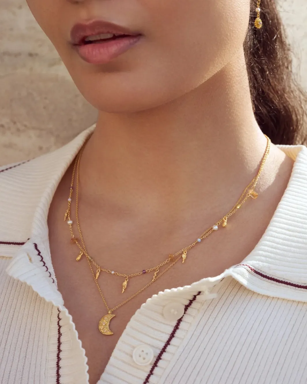 Maanesten Halskæder<Toutsi Necklace 2615a