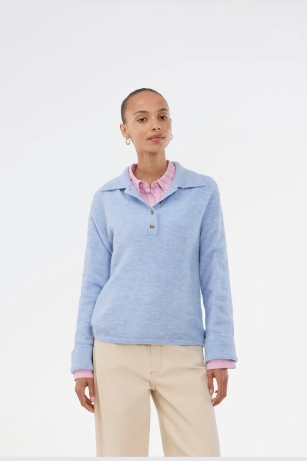 Sale Treemd Polo 58795 Strik|Bluser & Skjorter