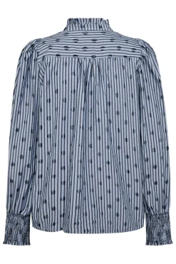 Online Trixiecc Dot V-Shirt 35871 Bluser & Skjorter