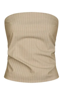 Neo Noir T-Shirts & Toppe<Tyree Melange Pinstripe Top 165471