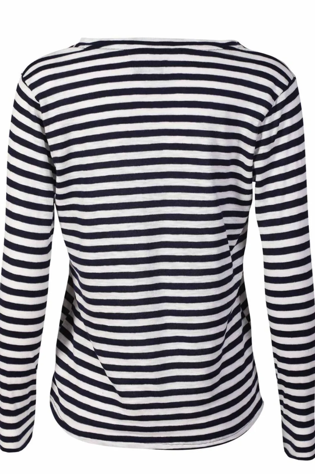 Liberte Bluser & Skjorter<Ulla-Ls-Vneck-Stripe-Tshirt 22160