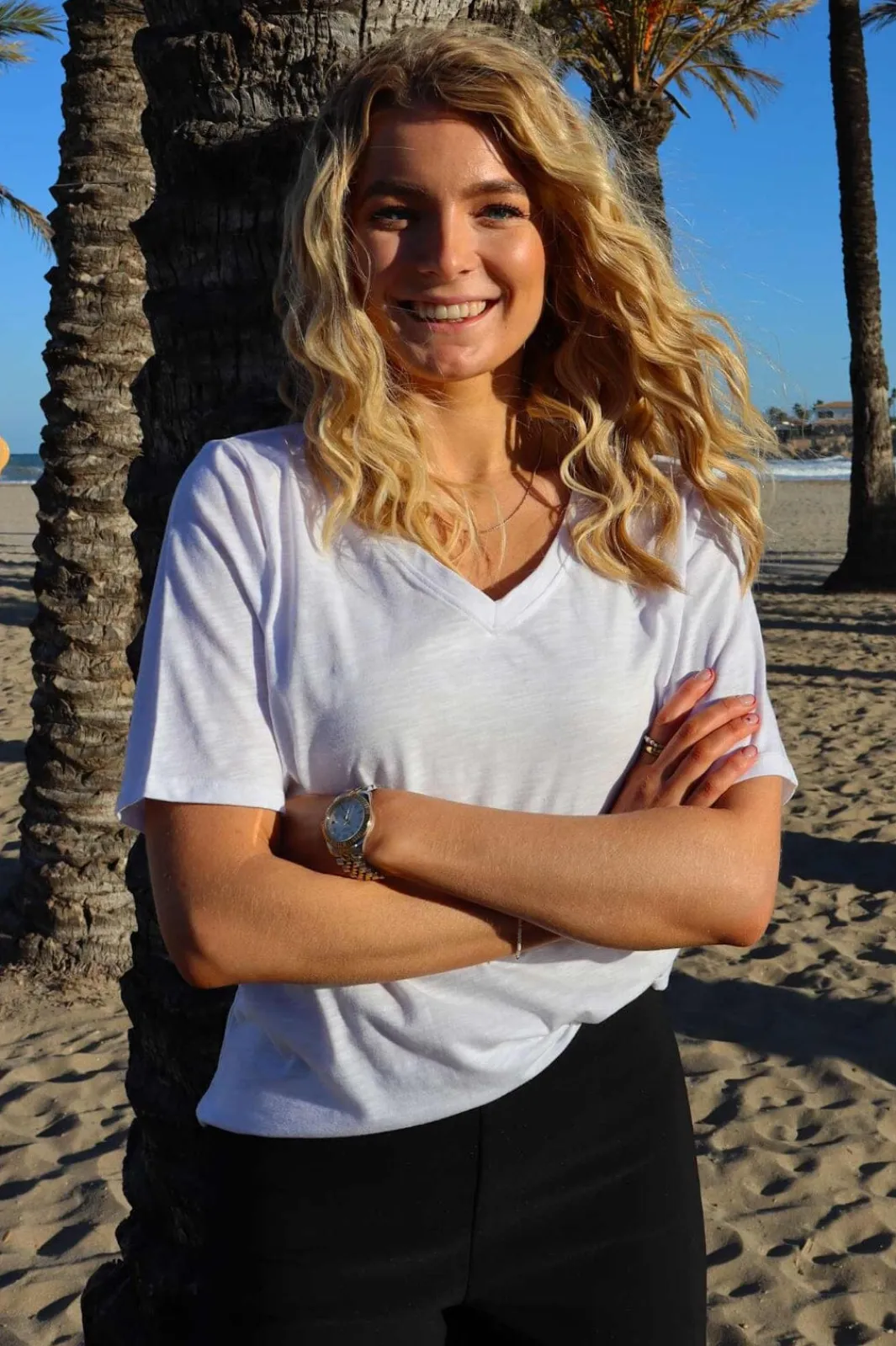 Liberte T-Shirts & Toppe<Ulla-Ss-Vneck-Tshirt 21675