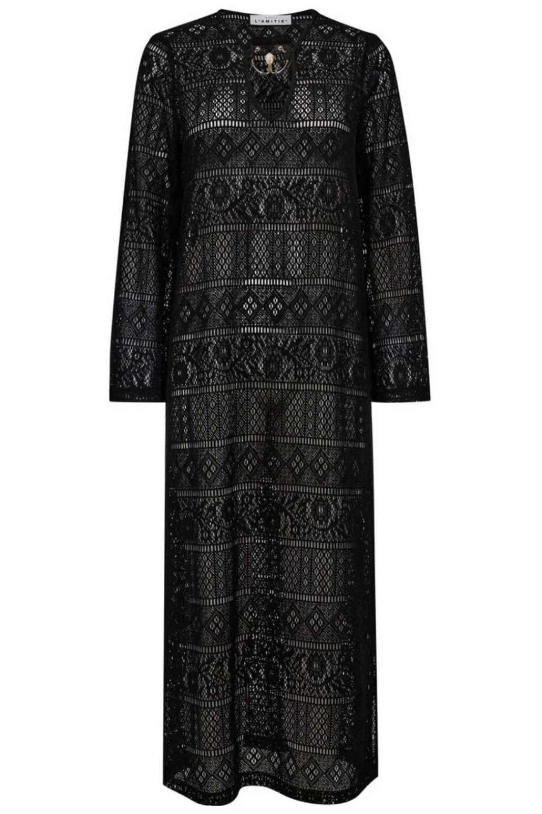 Best Utopia Lace Ls Buckle Dress HL10081 Kjoler