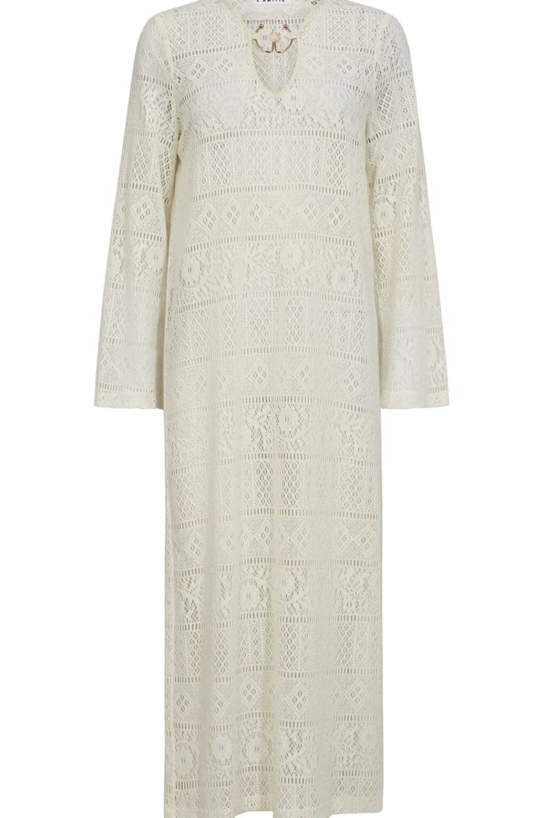 Haute L'Amitié Kjoler<Utopia Lace Ls Buckle Dress HL10081