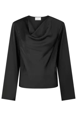 Best Vallista Soft Satin Blouse 163844 Bluser & Skjorter