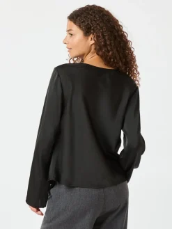 Best Vallista Soft Satin Blouse 163844 Bluser & Skjorter