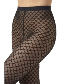 Best Velvet Net Illusion Tights17650 Strømper & Strømpebukser