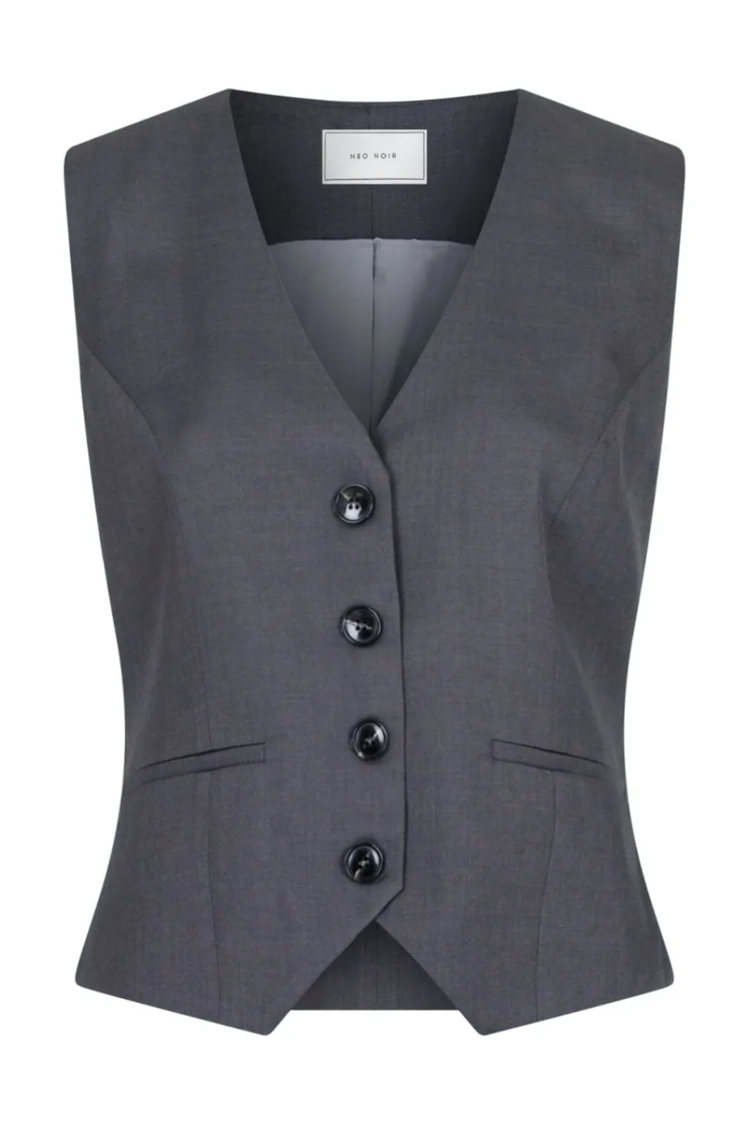 Neo Noir Veste<Vendetta Melange Vest