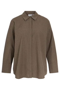 Vila Bluser & Skjorter|Ammevenligt Tøj<Vichek L/S Shirt